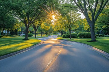 a laneway in suburban background professional photography