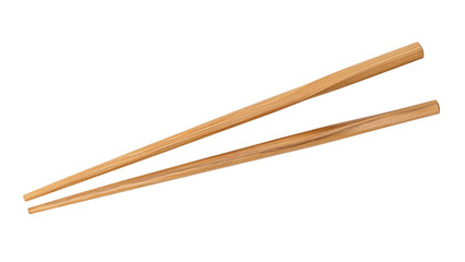 Wooden chopsticks design element