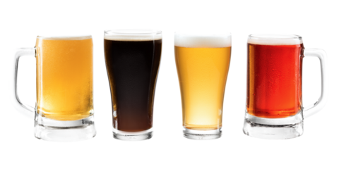 Draught beer png product mockup