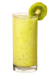 Fresh and healthy kiwi smoothie drink transparent png