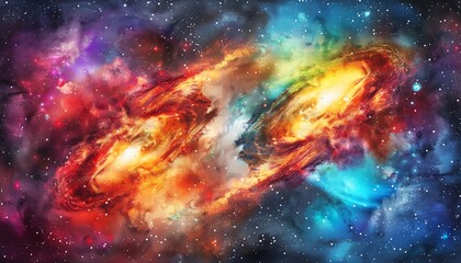 Intense connection between two galaxies