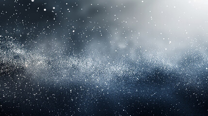 An artistic depiction of featuring a luxury gradient of midnight blue to charcoal gray with a shimmering dust of silver. as seen in an image.