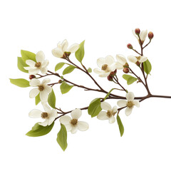 a branch of the cornus sericea alba shrub SVG on transparent background