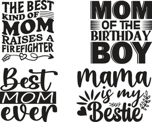 Print mom t-shirt design vector illustration
