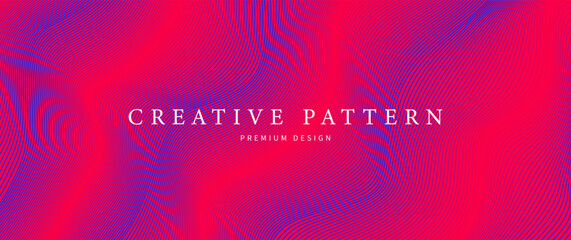Elegant background with red and blue lines pattern. Premium creative abstract vector illustration for invitation, flyer, cover design, luxe invite, business banner, prestigious voucher.