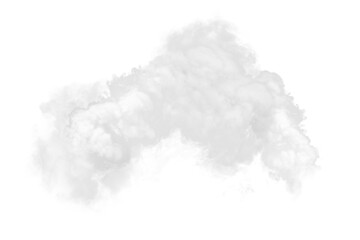 White smoke effect design element