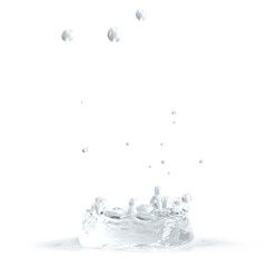 Water splash design element