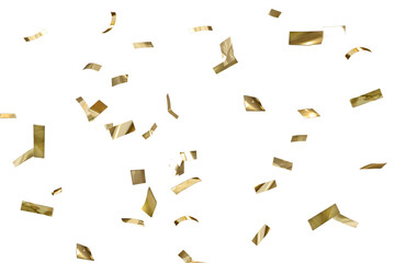 Gold confetti patterned background design element
