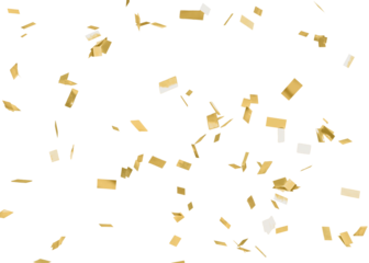 Gold confetti patterned background design element