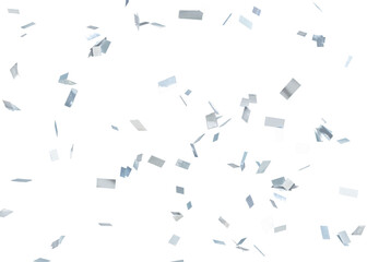 Silver confetti patterned background design element