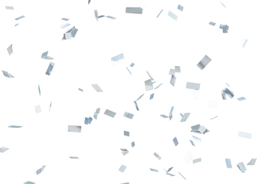 Silver confetti patterned background design element