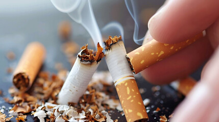 health issues concept  related to smoking