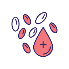 hematology vector icon
