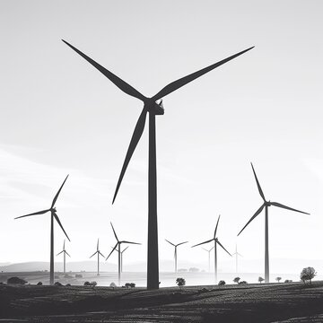 Windpark, made by AI