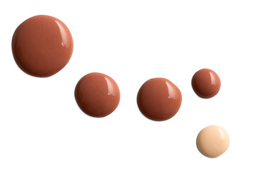 Nude circle blob png element