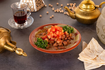 meat with vegetables