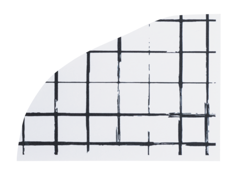 Grid pattern png design element DIY paper collage