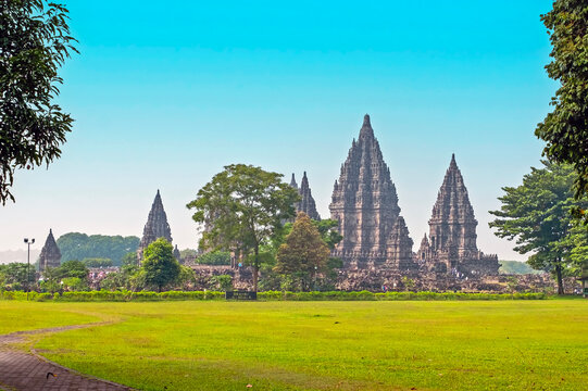 Prambanan or Candi Rara Jonggrang is a Hindu temple compound in Java, Indonesia,