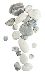 Zen rocks mockup png transparent health and wellbeing concept