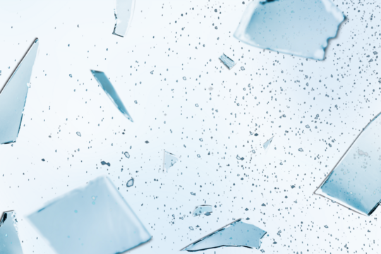 PNG broken shattered glass background transparent