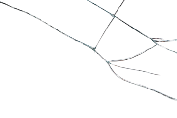 PNG cracked glass texture background transparent