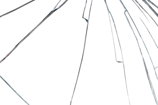 PNG cracked glass texture background transparent