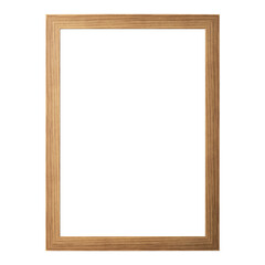 Wooden frame mockup png, digital sticker element