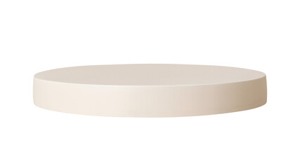 Beige cylinder png, geometric shape sticker, isolated object design