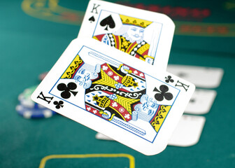 playing cards suitable for background designs