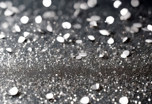 confetti party glitter Silver background white wedding glam anniversary glistering spark birthday sparkle christmas winter 25 invitation invite h