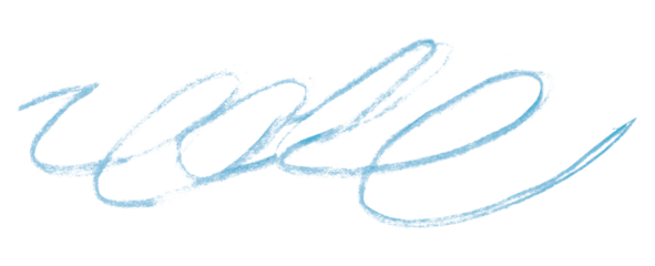 light blue pencil strokes isolated on transparent background