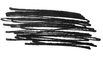 Messy line png sticker, transparent background