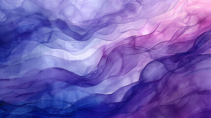 Misty lavender and periwinkle swirls, a watercolor dreamscape. 