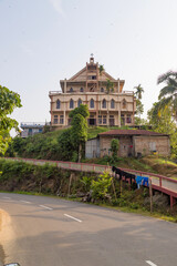 Fototapeta premium Bilkhawthlir kualmawi presbyterian church in bilkhawthlir village,mizoram,north-east India