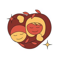 Mother's Day Element Vector Illustration