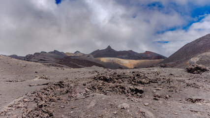 Barren Volcanic landscape