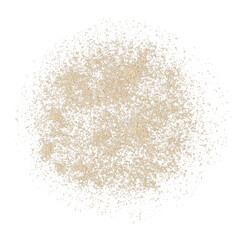 Brown powder png, collage element, isolated object design