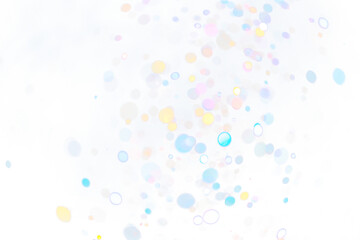 Glitter png bokeh confetti overlay on transparent background