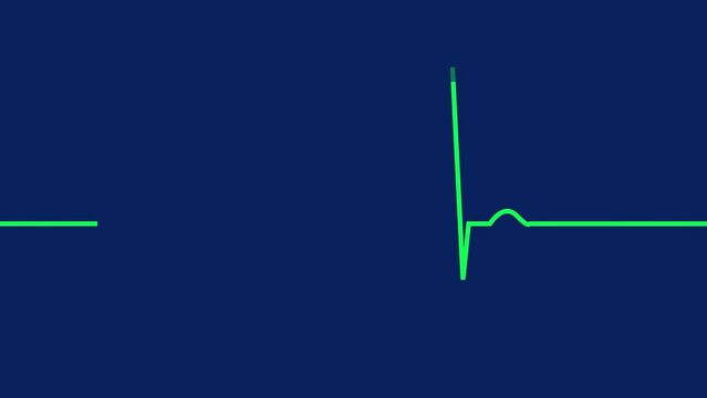 Heart Beat Line light , Heart Beat EKG Monitor Animation, cardiogram line, heart pulse animation, Heart wave monitoring, Beat grid Blue line