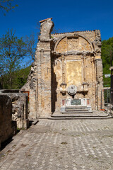 historic regional park of monte sole sanctuary marzabotto massacre second world war churches and houses destroyed