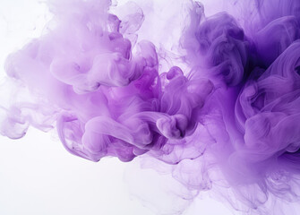 Fototapeta premium Ethereal Purple Smoke Whispers Abstract Art