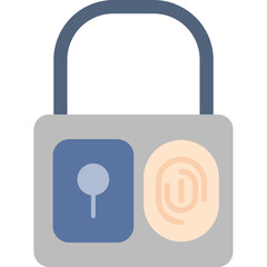 Fingerprint Lock Icon
