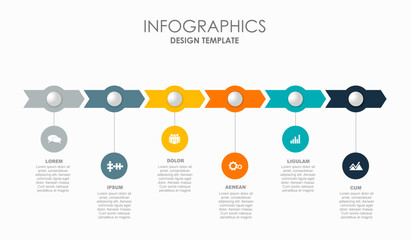 Infographic design template with place for your data. Vector illustration. - 789398531