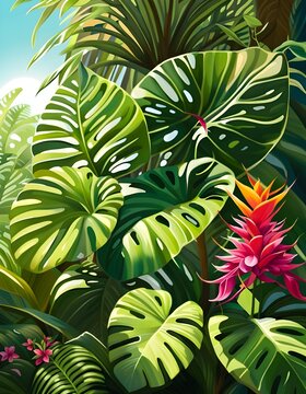 leaves background