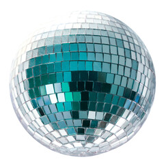 Disco ball png sticker, party decoration cut out, transparent background