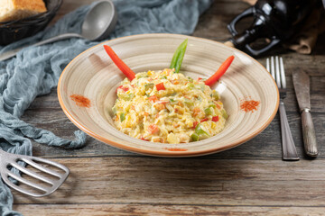 rice with vegetables