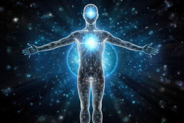 Human Energy Field and Cosmic Connection Concept