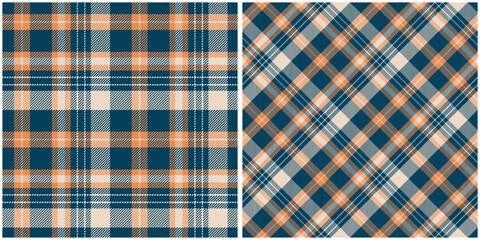 Classic Scottish Tartan Design. Classic Plaid Tartan. Seamless Tartan Illustration Vector Set for Scarf, Blanket, Other Modern Spring Summer Autumn Winter Holiday Fabric Print.