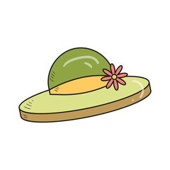 Summer Cute Sticker Illustration