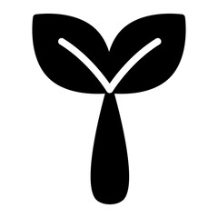 ecology glyph icon